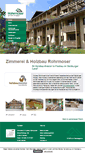 Mobile Screenshot of holzbau-rohrmoser.at